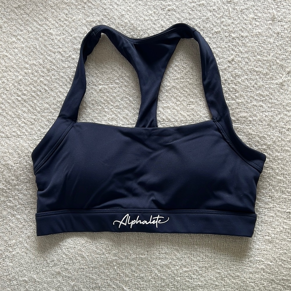 Alphalete Pulse Balance Bra (Navy)